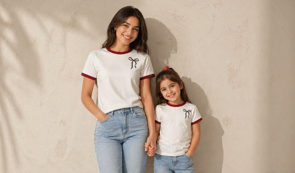 Mom & mini ( Red )