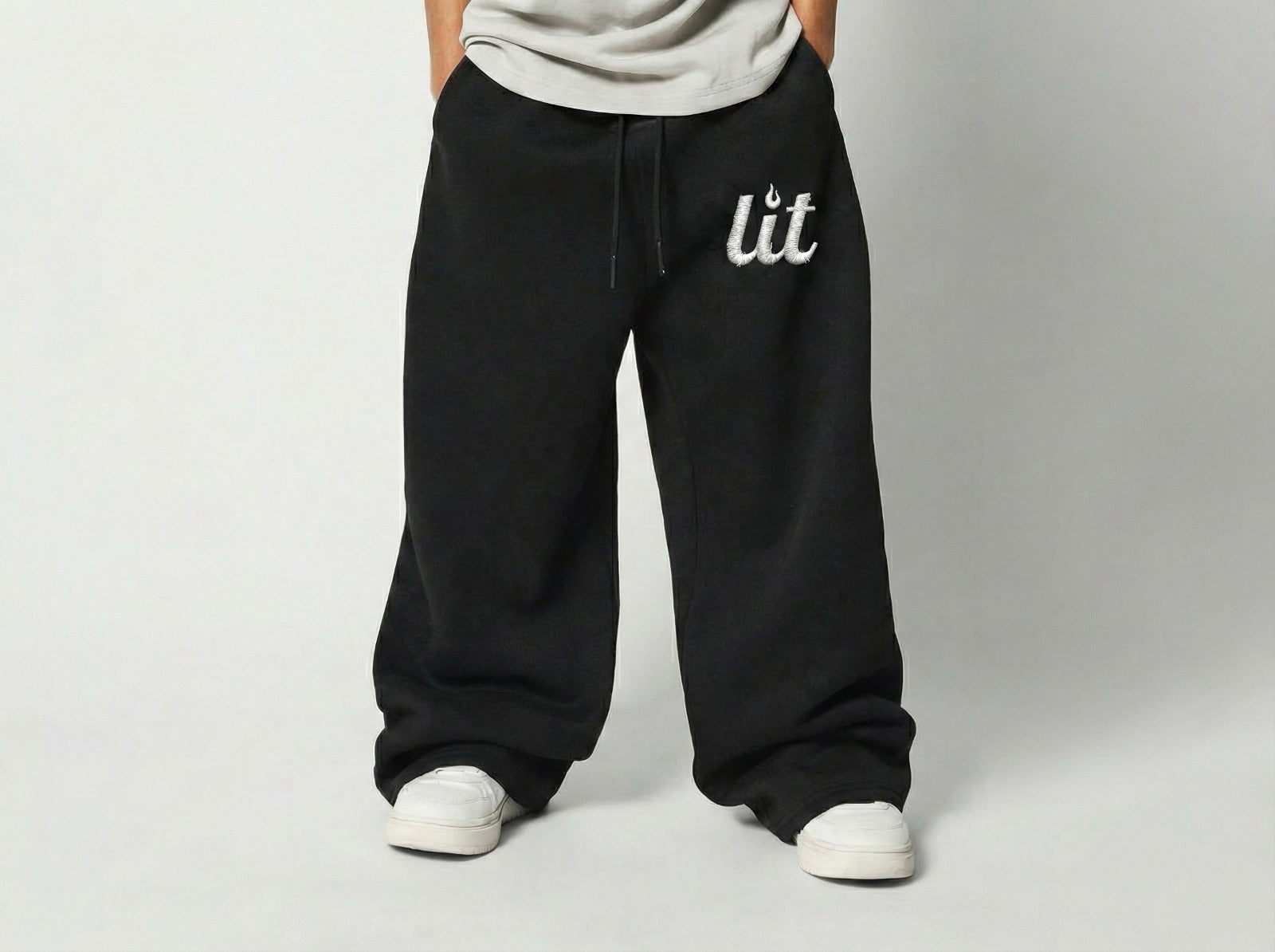 Wide Leg Sweatpants