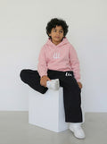 Rose Pink Boxy Hoodie
