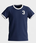Navy Blue Ringer T-shirt