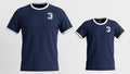 Dad & mini tee ( Navy Blue )