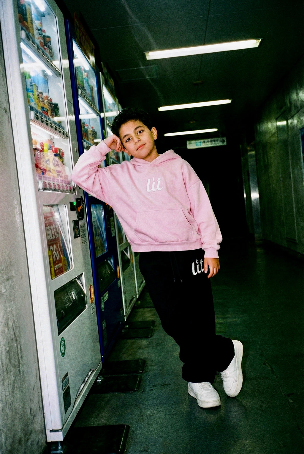 Rose Pink Boxy Hoodie